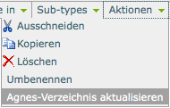 Verzeichnis aktualisieren