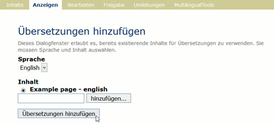 Übersetzung hinzufügen 4